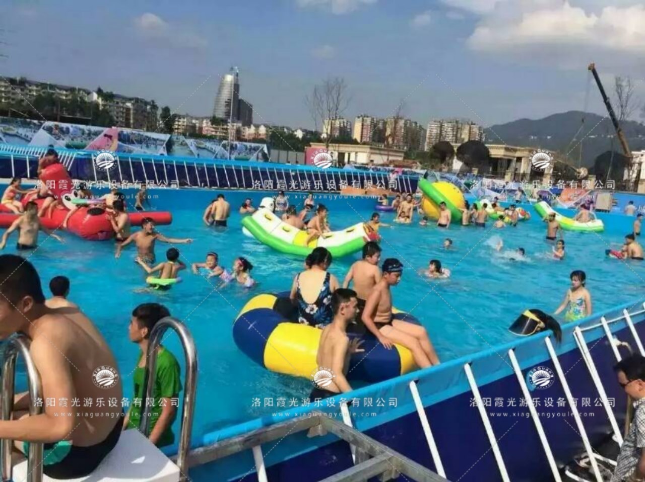佛山支架泳池